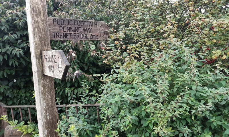 Pennine Way Signpost