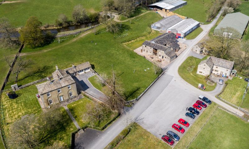 Newton Grange Aerial View